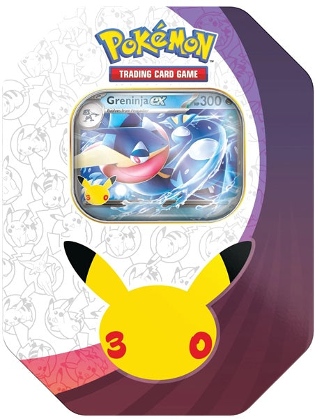 Pokemon TCG: ME05.5 30th Celebration - Collector's Tin Box Greninja