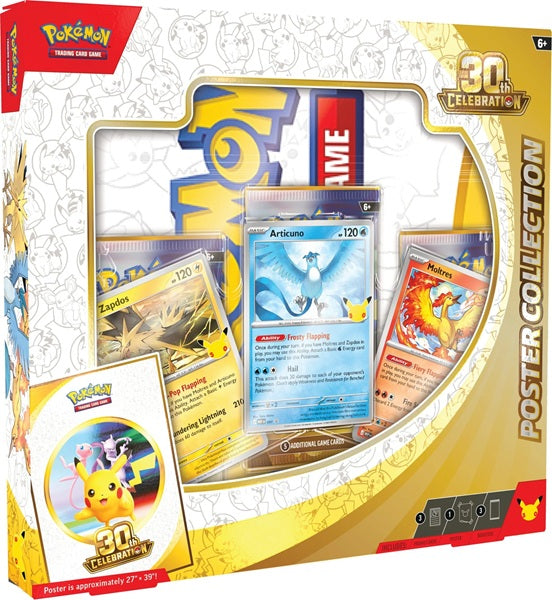 Pokemon TCG: ME05.5 30th Celebration - Poster Collection Box