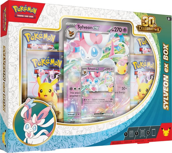 Pokemon TCG: ME05.5 30th Celebration - ex Box Sylveon