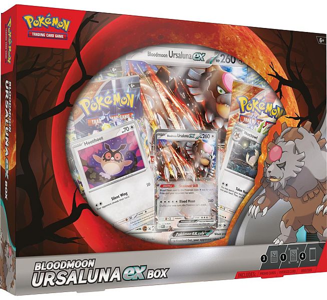 Pokemon TCG: Bloodmoon Ursaluna EX Box