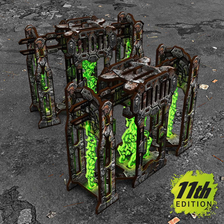 Pre-painted Power Towers 11th edition (Green Stuff World)