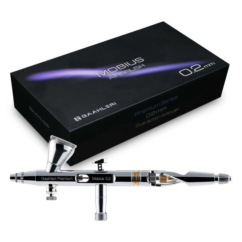 Premium Series GHPM-Mobius Airbrush 0.2mm (Green Stuff World)
