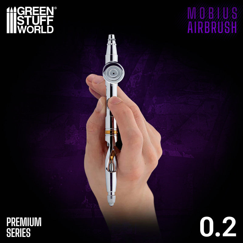 Premium Series GHPM-Mobius Airbrush 0.2mm (Green Stuff World)