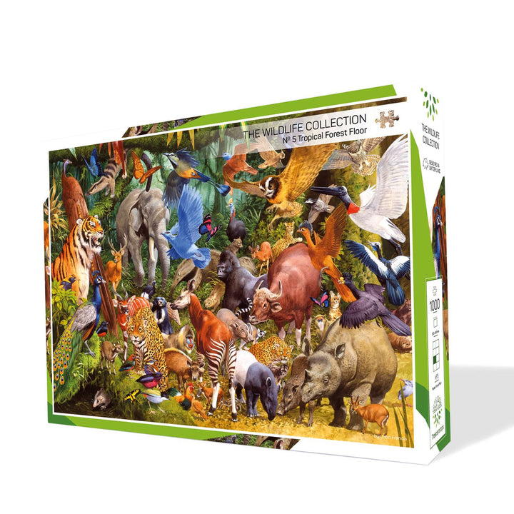 The Wildlife Collection - No. 5 - Tropical Forest Floor (1000 brikker)