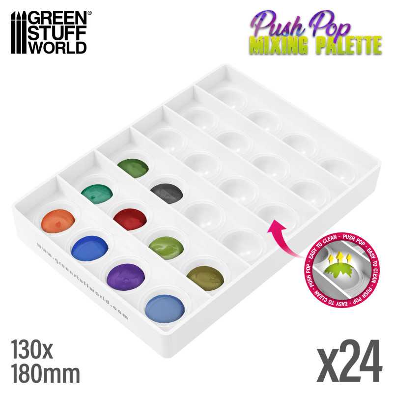 Push Pop Mixing Palette (Green Stuff World)