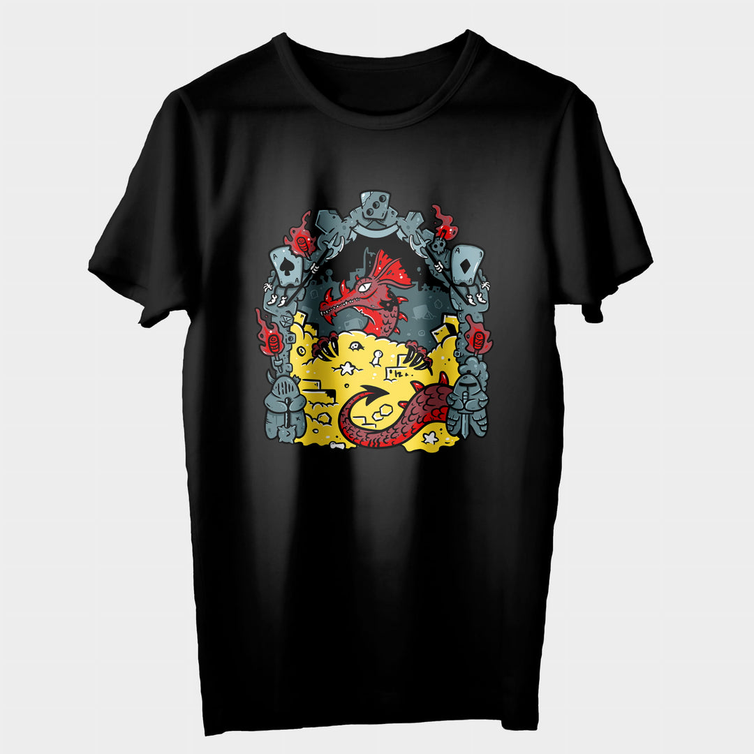 Mr. Meeple t-shirt: Red Dragon