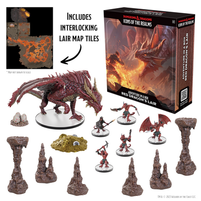 Dungeons & Dragons: Icons of the Realms - Adventure in a Box, Red Dragon's Lair