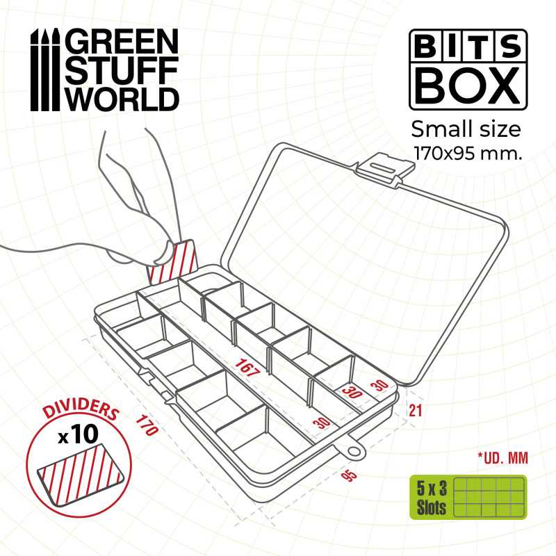 Storage Bits Boxes S (Green Stuff World)