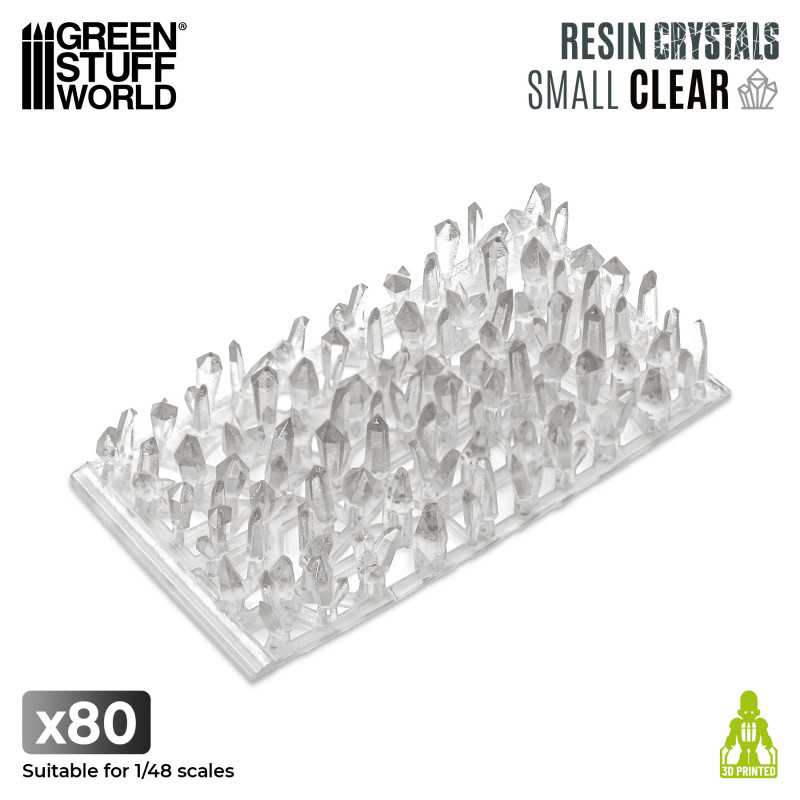 Clear Resin Crystals - Small (Green Stuff World)