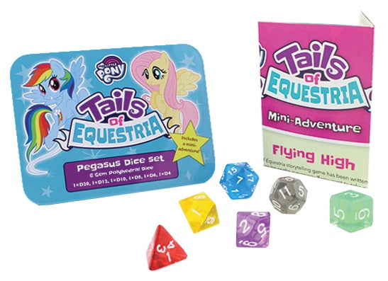 My Little Pony: Tails of Equestria - Dice Set (Pegasus)