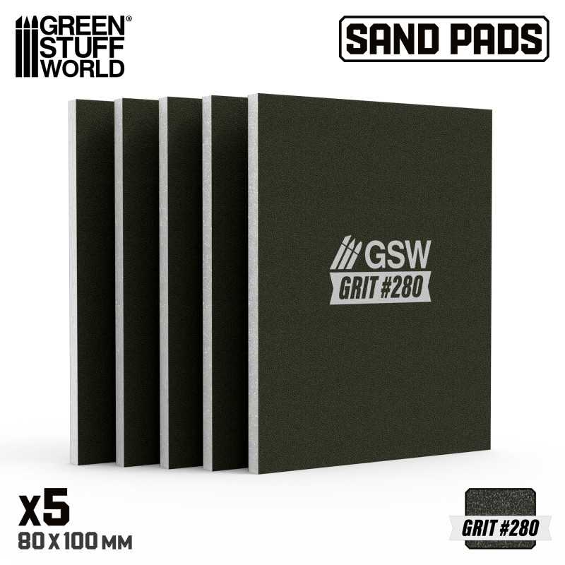 Rigid Sanding Pads 280 grit (Green Stuff World)
