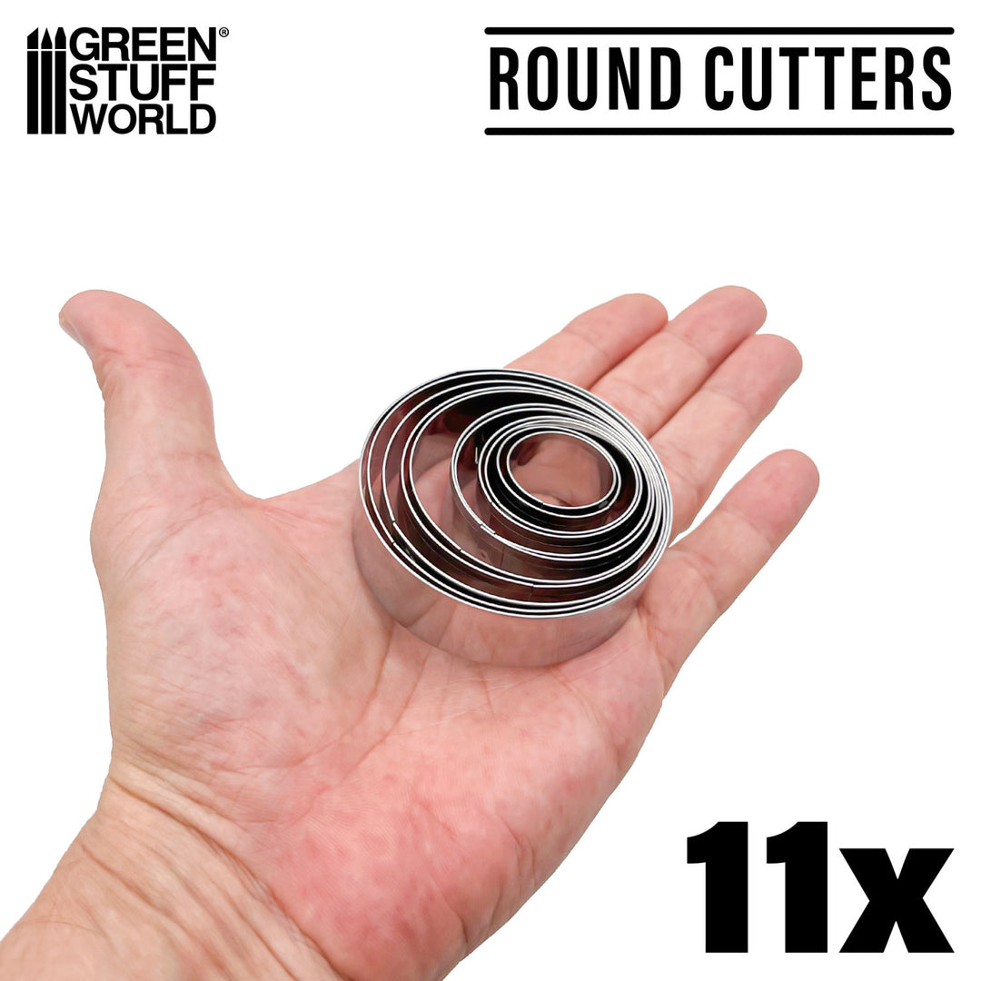 Round Cutters for Bases (Green Stuff World)
