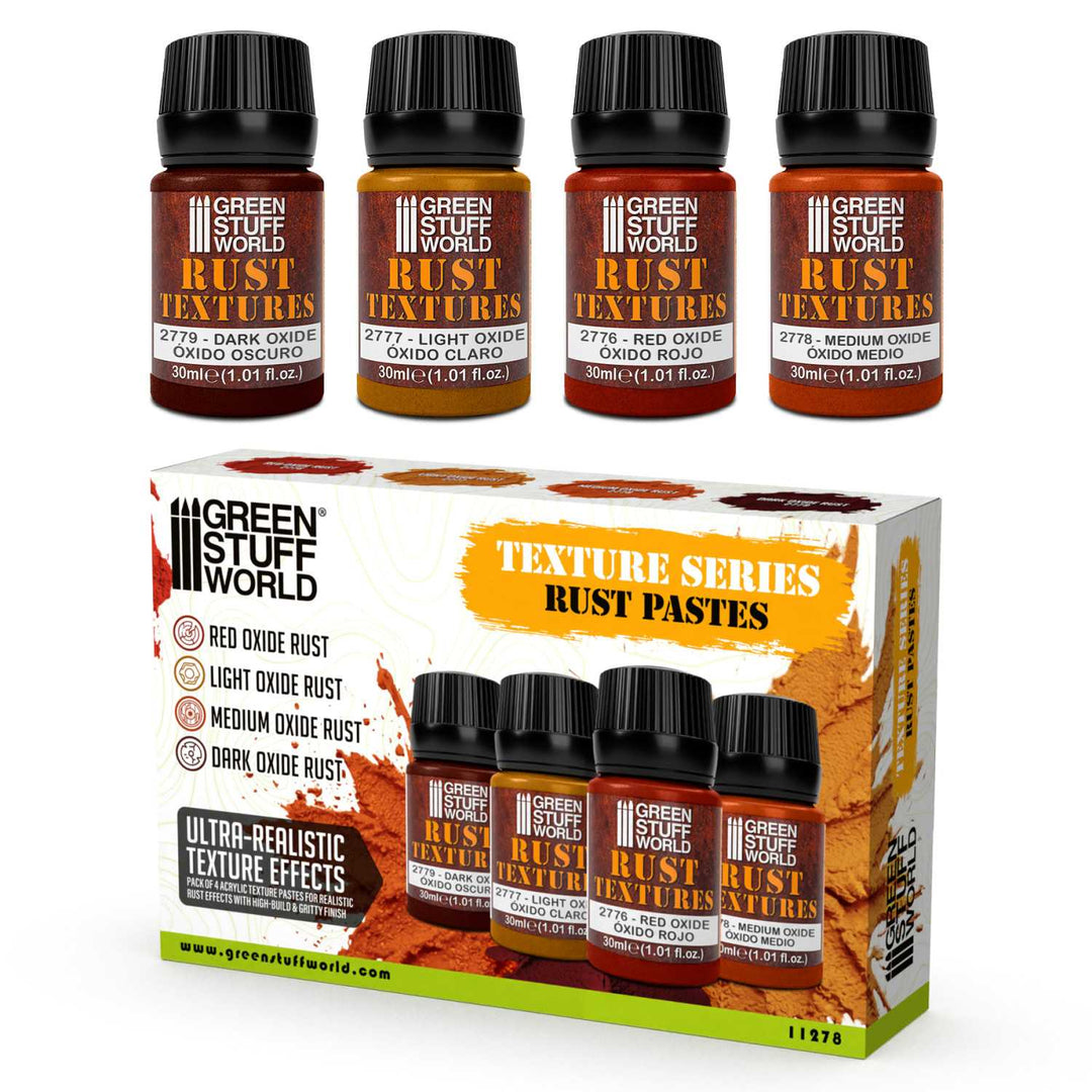 Rust Texture Set 30ml (Green Stuff World)