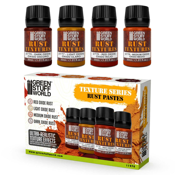 Rust Texture Set 30ml (Green Stuff World)