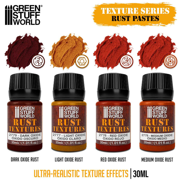Rust Texture Set 30ml (Green Stuff World)