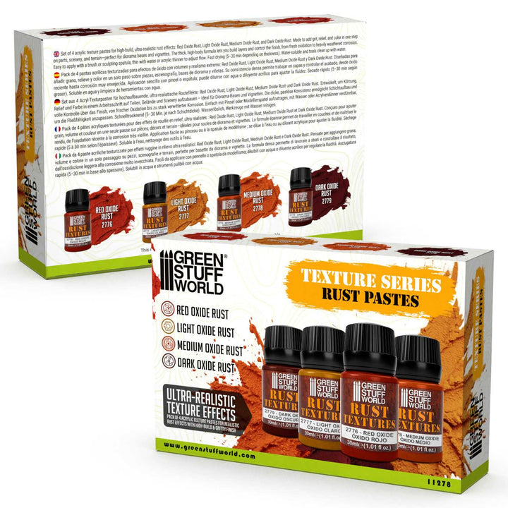 Rust Texture Set 30ml (Green Stuff World)