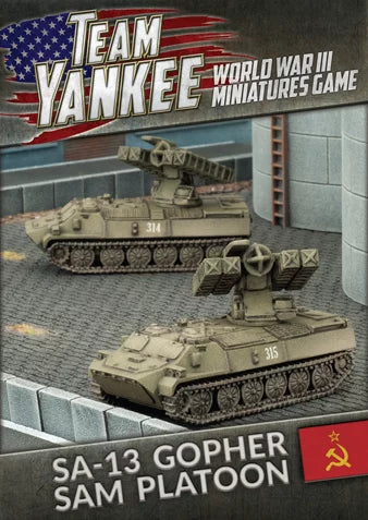 World War III: Team Yankee - SA-13 Gopher SAM Platoon (WWIII x2 Tanks) (TSBX06)