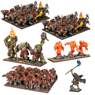 Kings of War: Salamanders - Mega Army