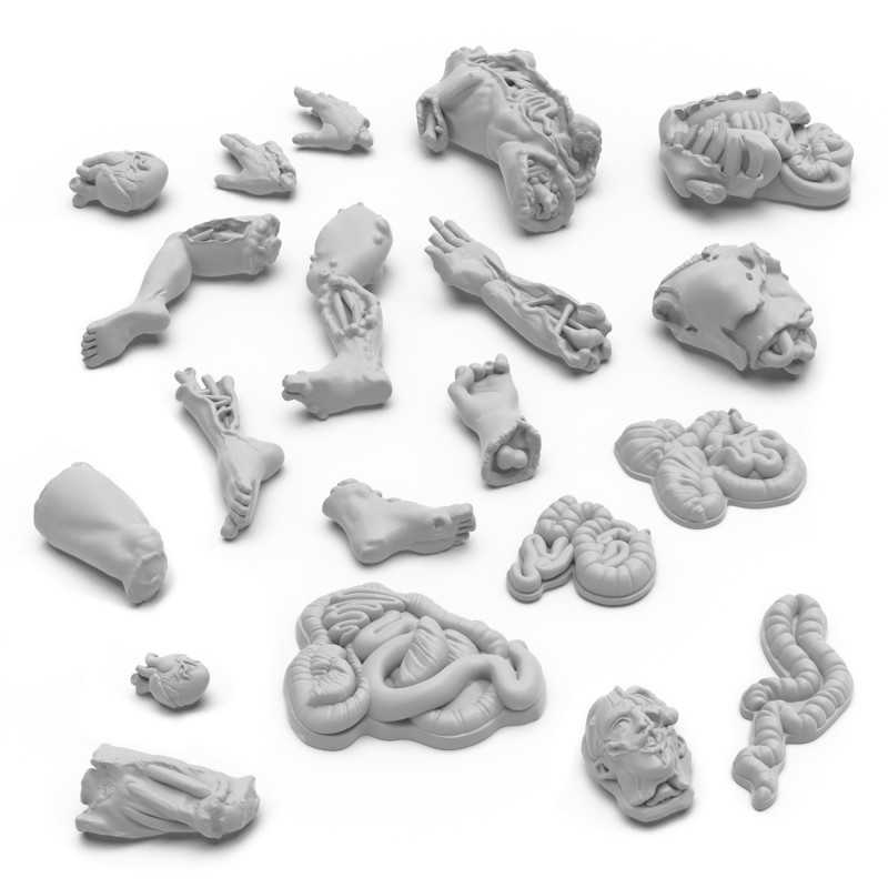Severed Body Parts 1:48 (Green Stuff World)
