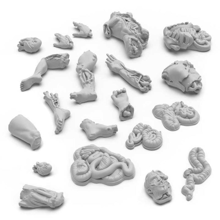 Severed Body Parts 1:48 (Green Stuff World)