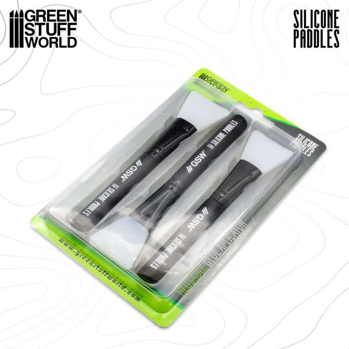 Silicone paddle applicators (Green Stuff World)