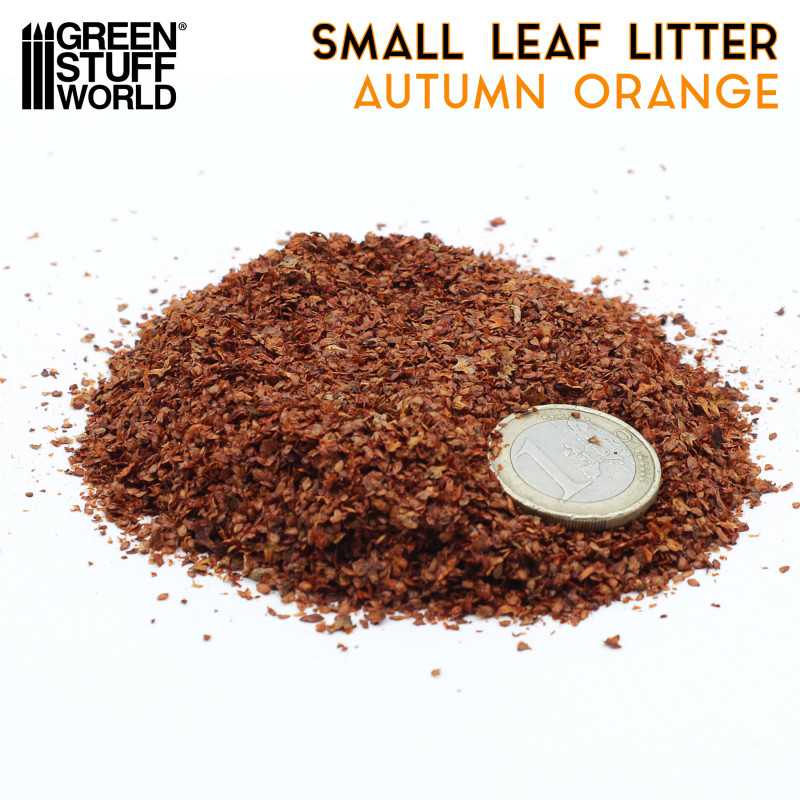 Small Leaf Litter - Autumn Orange (Green Stuff World)