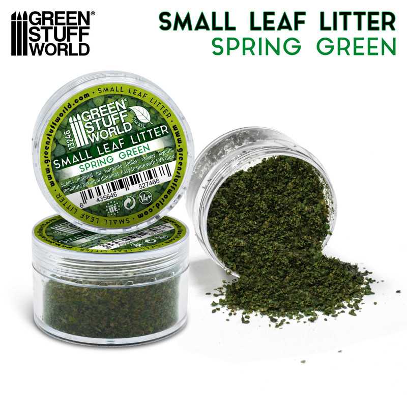 Small Leaf Litter - Spring Green (Green Stuff World)