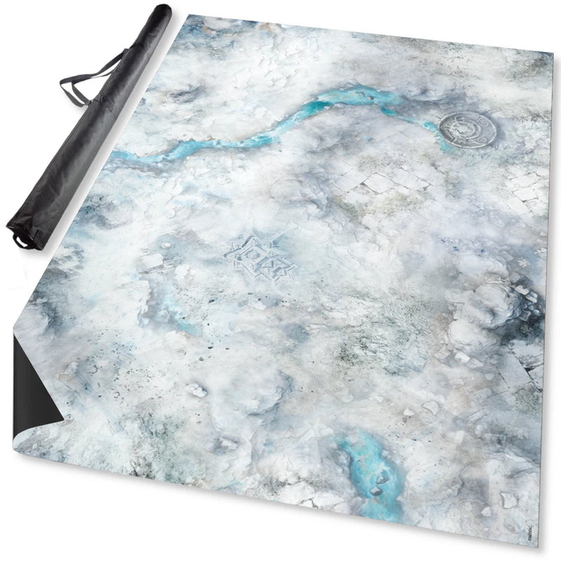 TerrainCrate: Snowfield Neoprene Battle Mat (180x120 cm)