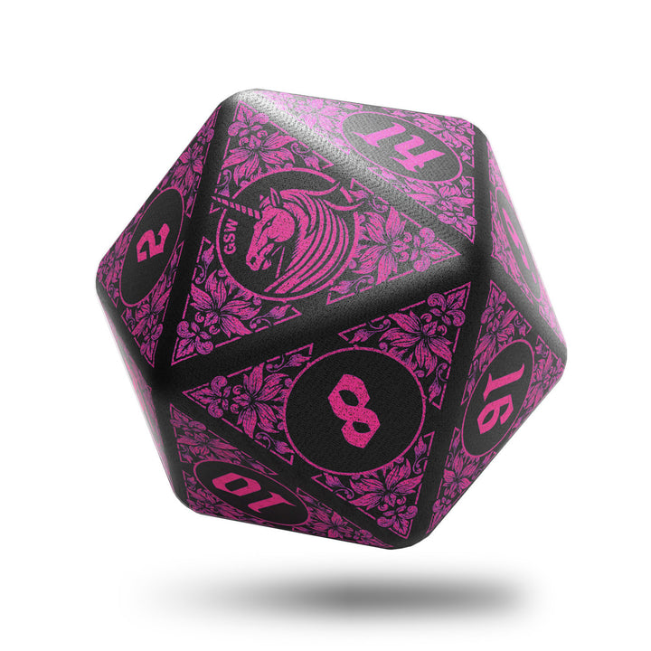 Squishy D20 Dice - UNICORN (Green Stuff World)