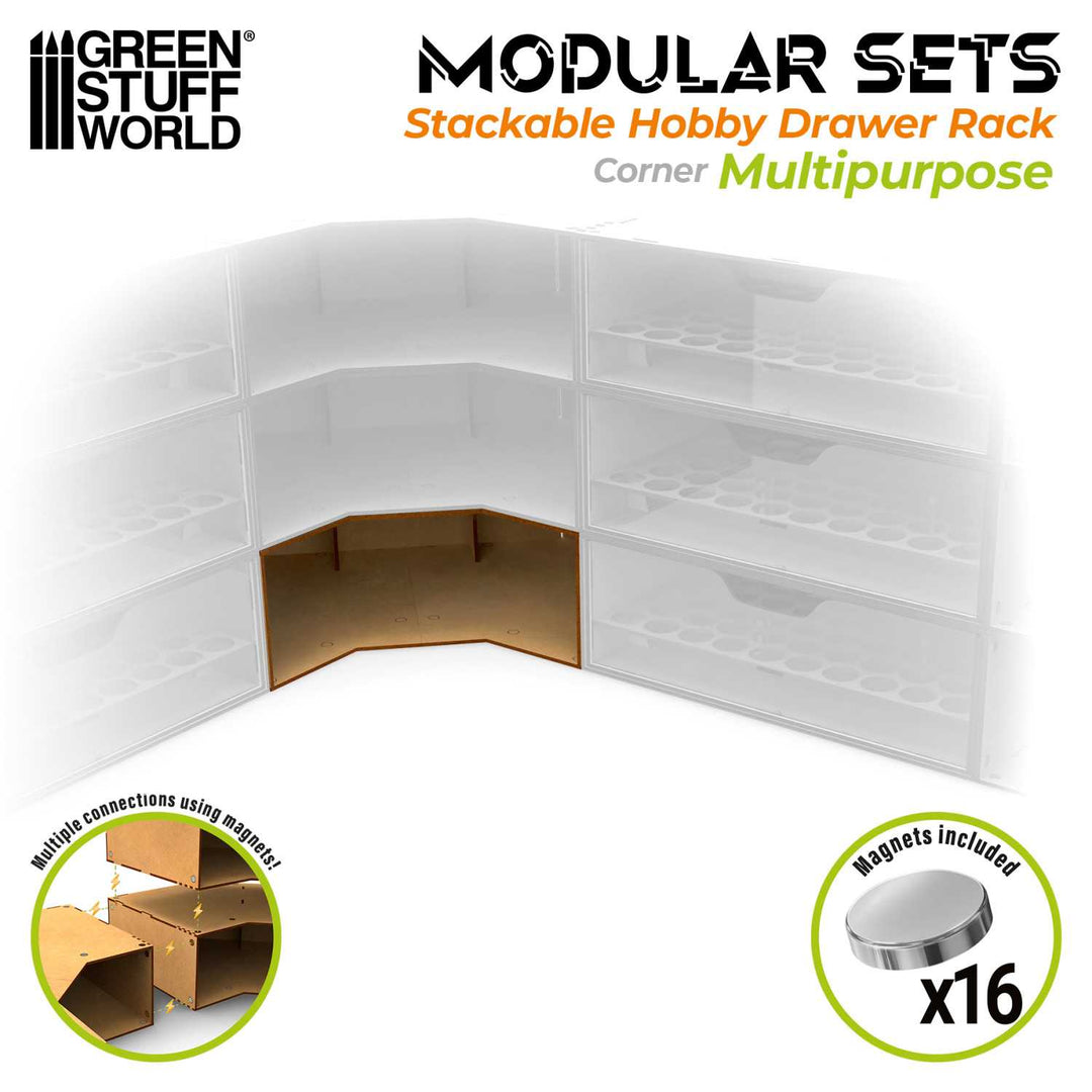 Stackable hobby corner module - empty (Green Stuff World)