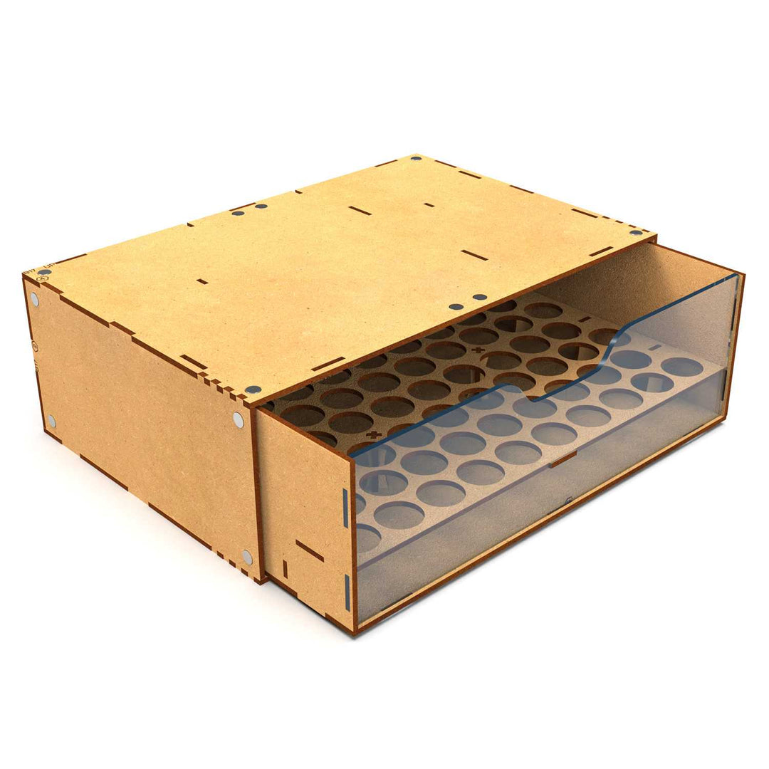 Stackable Hobby Paint Rack 17ml with magnets (Green Stuff World)