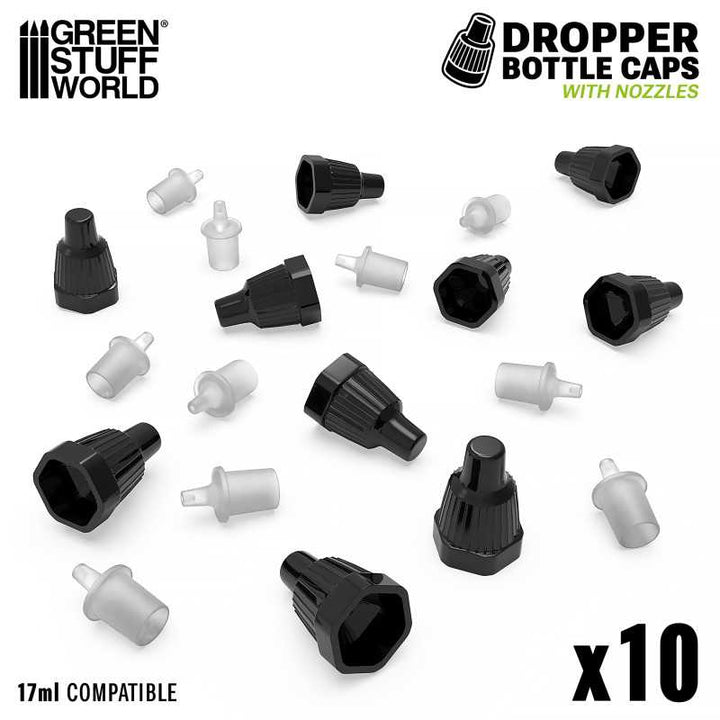 Standard nozzles and caps (Green Stuff World)