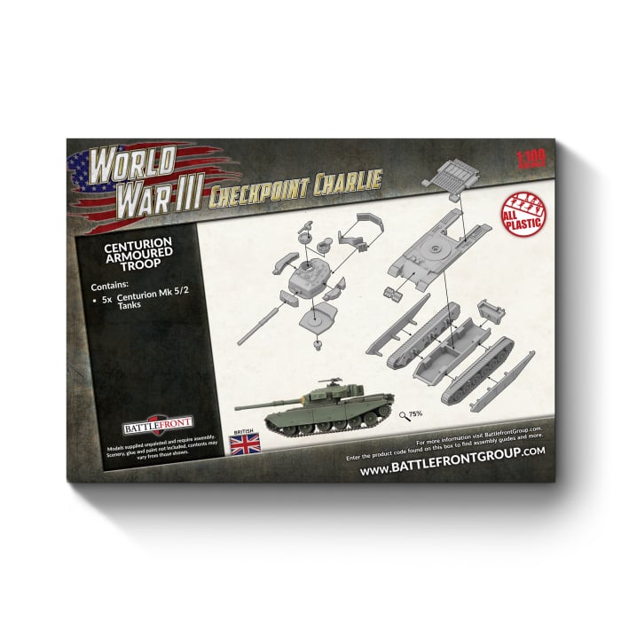 World War III: Checkpoint Charlie - Centurion Armoured Troop (TBBX16)