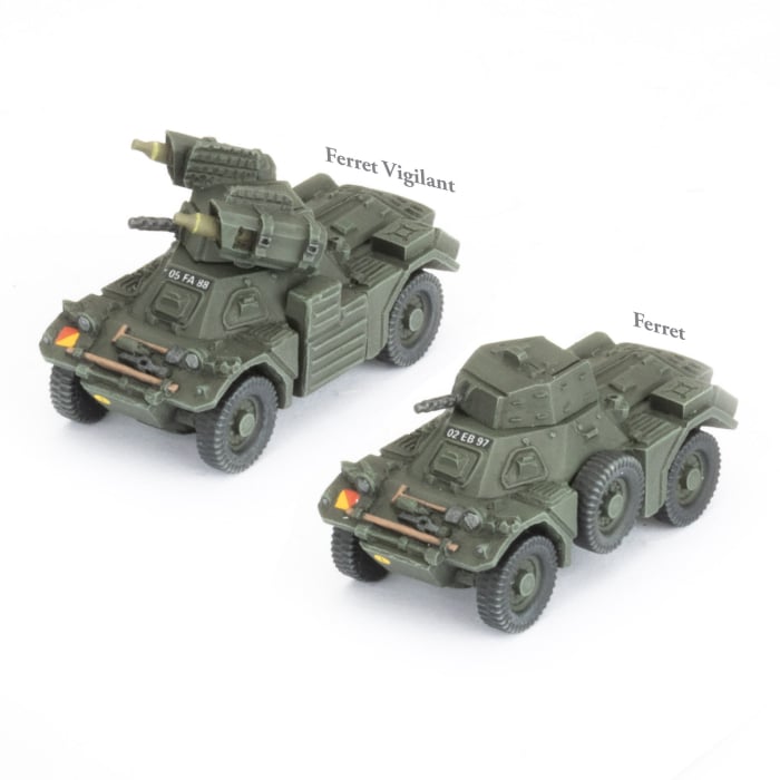 World War III: Checkpoint Charlie - Ferret and Ferret Vigilant Scout Cars (TBR311)