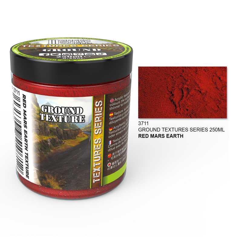 Textured Paint - Red Mars Earth 250ml (Green Stuff World)