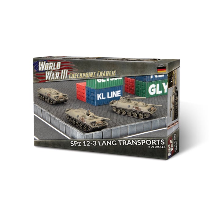 World War III: Checkpoint Charlie - SPz 12-3 Lang Transport Platoon (TGBX22)