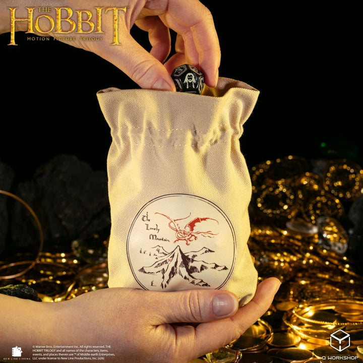 The Hobbit: Erebor Dice Pouch (Q-Workshop) (HOB/POU/190166/ERE)