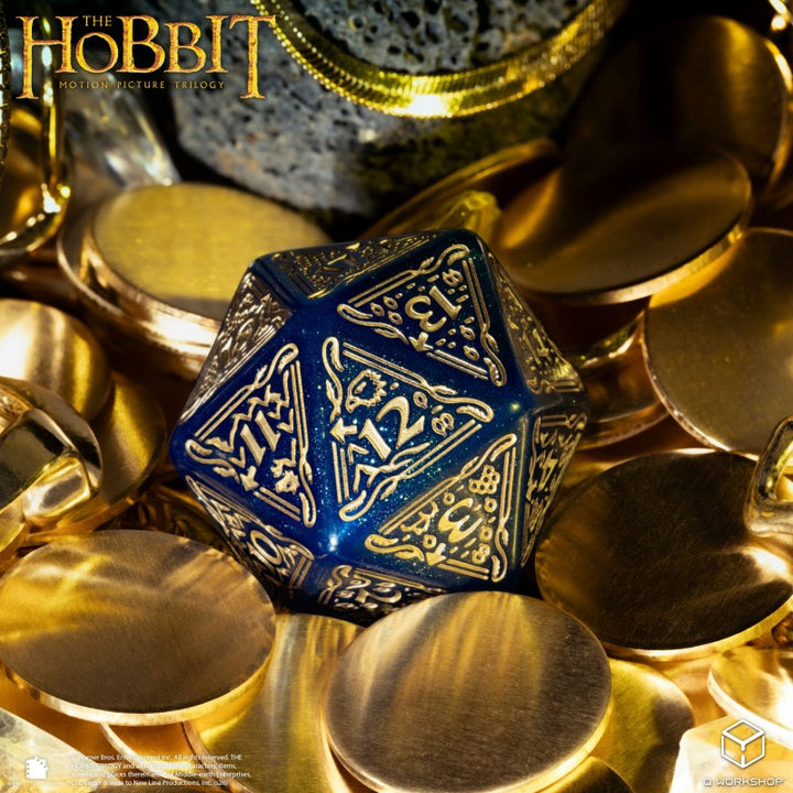 The Hobbit Spindown D20 - Aether TCG Jumbo Die (Q-Workshop) (HOB/190166/20LEV04)