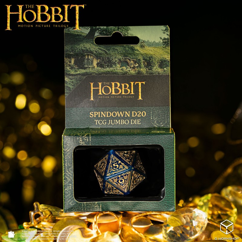 The Hobbit Spindown D20 - Aether TCG Jumbo Die (Q-Workshop) (HOB/190166/20LEV04)
