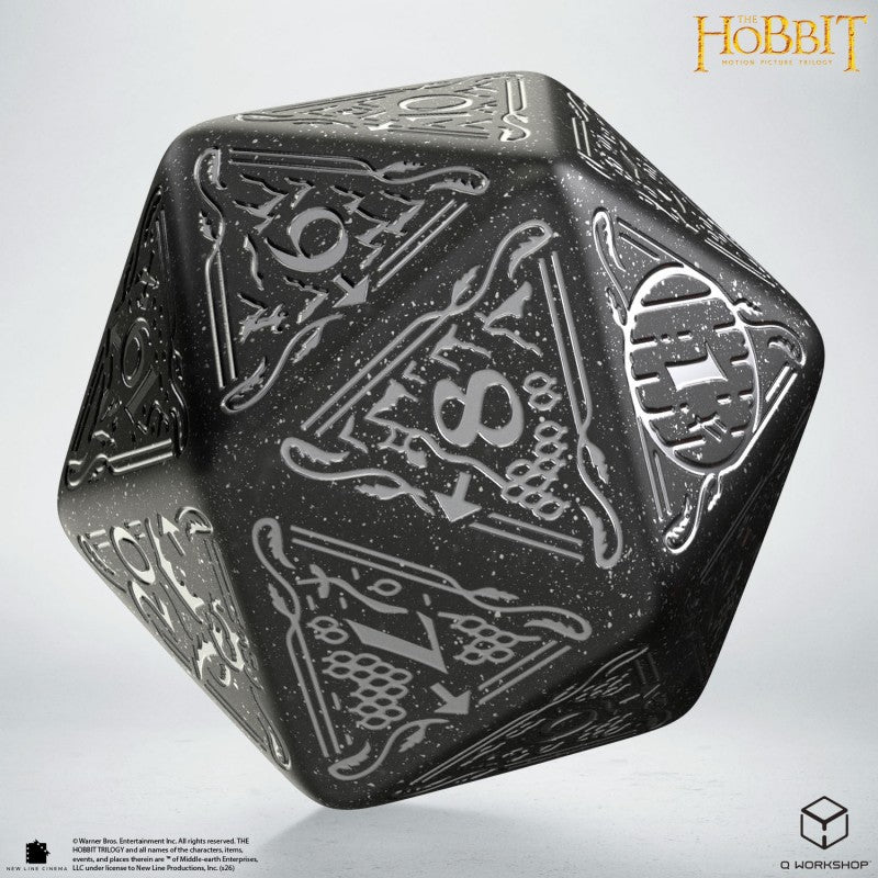 The Hobbit Spindown D20 - Umbral TCG Jumbo Die (Q-Workshop) (HOB/190166/20LEV02)