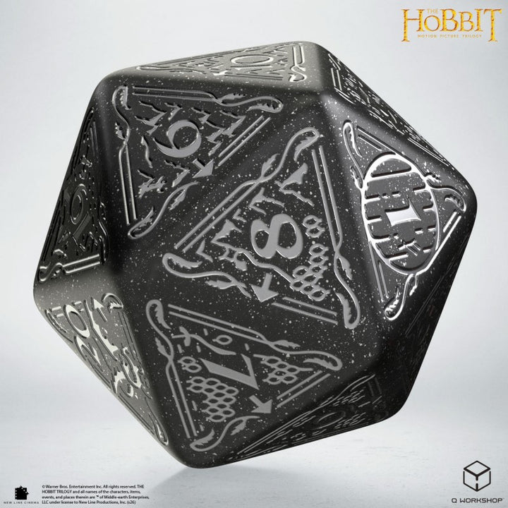 The Hobbit Spindown D20 - Umbral TCG Jumbo Die (Q-Workshop) (HOB/190166/20LEV02)