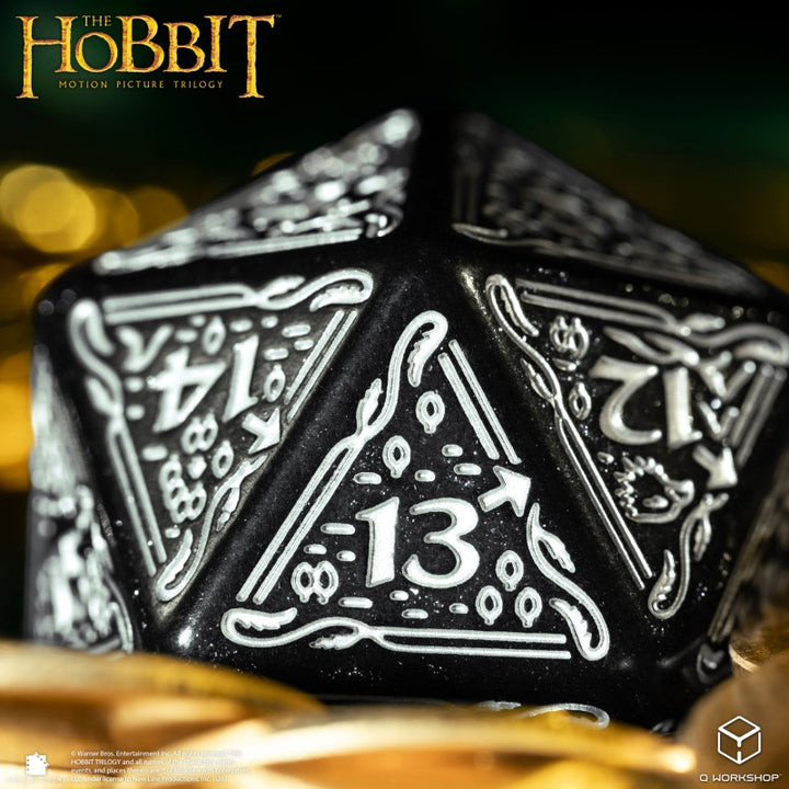 The Hobbit Spindown D20 - Umbral TCG Jumbo Die (Q-Workshop) (HOB/190166/20LEV02)