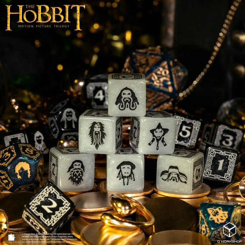 The Hobbit TCG Dice Set - Aether Vale (Q-Workshop) (HOB/190166/TCGS04)