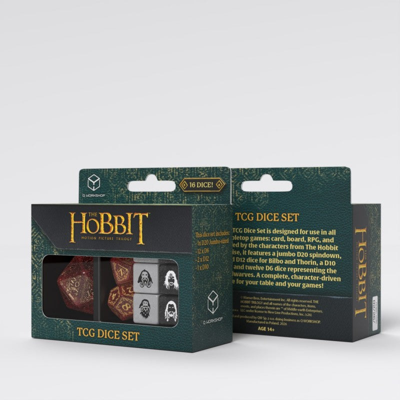The Hobbit TCG Dice Set - Ember Hearth (Q-Workshop) (HOB/190166/TCGS03)