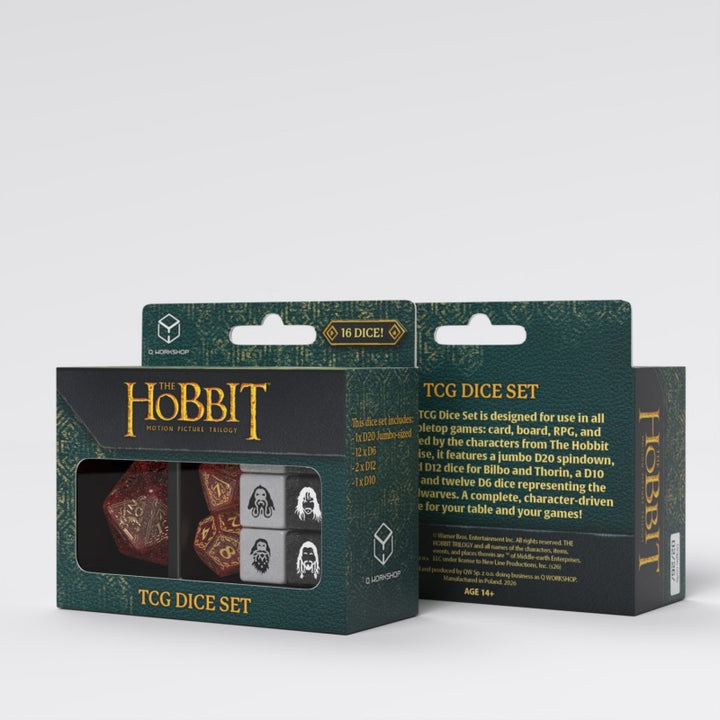The Hobbit TCG Dice Set - Ember Hearth (Q-Workshop) (HOB/190166/TCGS03)