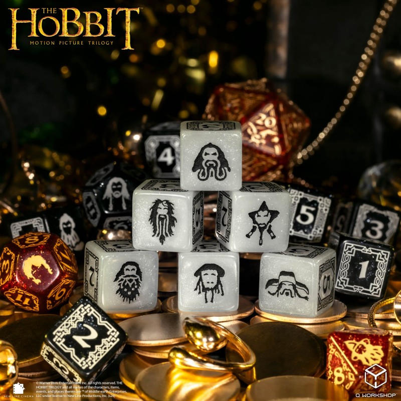 The Hobbit TCG Dice Set - Ember Hearth (Q-Workshop) (HOB/190166/TCGS03)