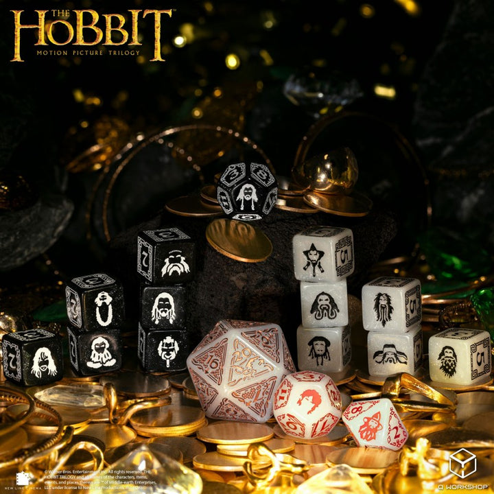The Hobbit TCG Dice Set - Radiant Dawn (Q-Workshop) (HOB/190166/TCGS05)