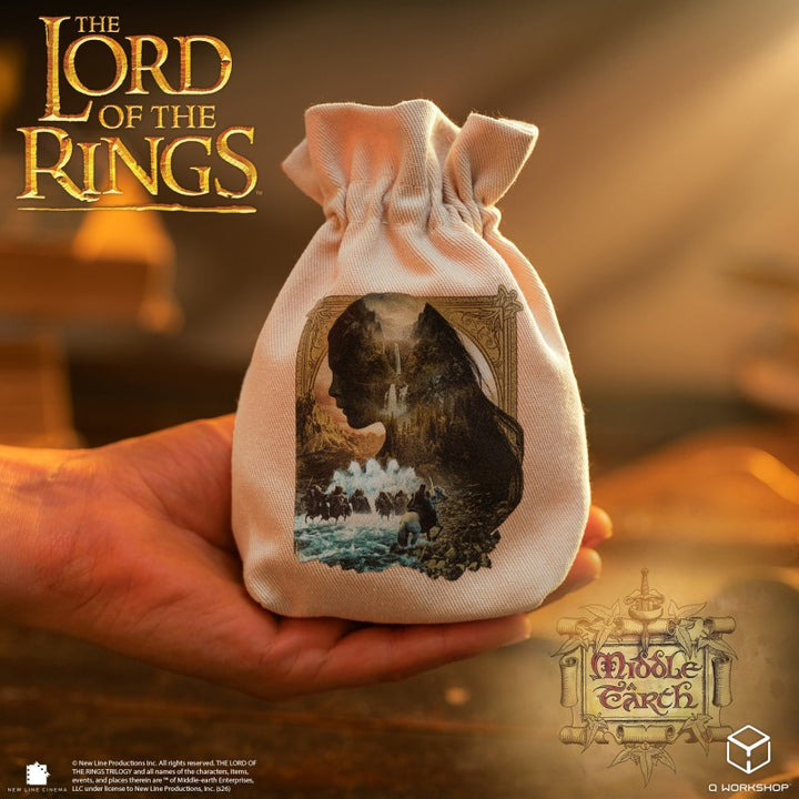 The Lord of the Rings: Arwen Dice Pouch (Q-Workshop) (LOTR/POU/190166/ARW)