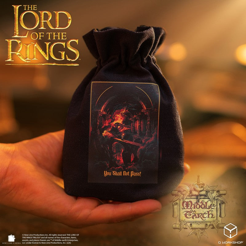 The Lord of the Rings: Bridge of Khazad-dûm Dice Pouch (Q-Workshop) (LOTR/POU/190166/BRI)
