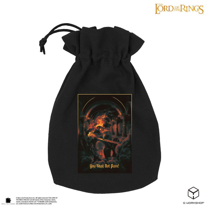 The Lord of the Rings: Bridge of Khazad-dûm Dice Pouch (Q-Workshop) (LOTR/POU/190166/BRI)